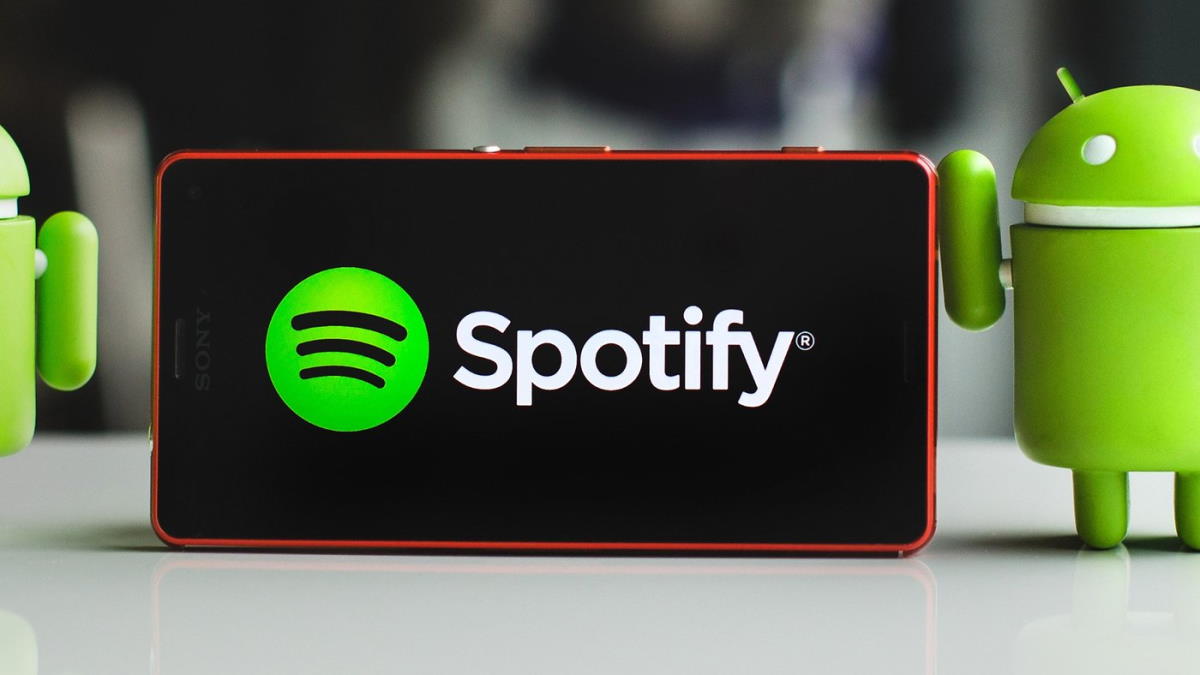 Spotify fila reprodução gesto Android